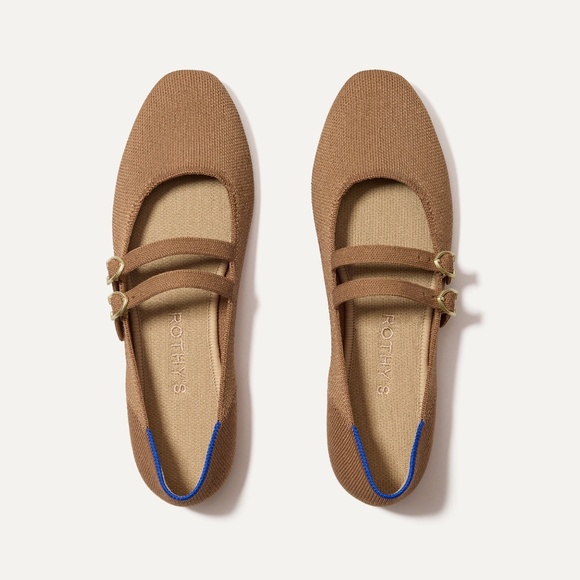 Rothy's Shoes - NEW! ROTHY’S  The Double Buckle Mary Jane - Java Chip Size 8